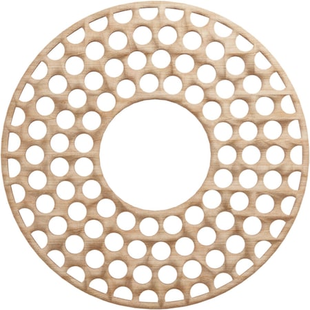 Ekena Millwork Fink Wood Fretwork Pierced Ceiling Medallion, Alder, 20"OD x 7 1/4"ID x 3/8"T CMWP20X20X0375FFAL